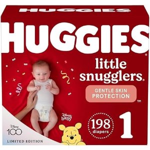 Huggies0.23/每片Little Snugglers 1号198片