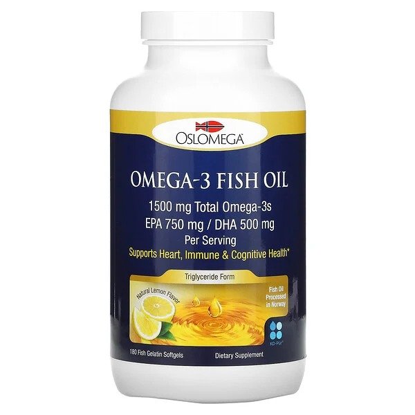 欧米伽3鱼油, ,天然柠檬味，180粒