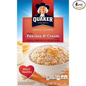 84 quaker instant oatmeal 10 packets per box