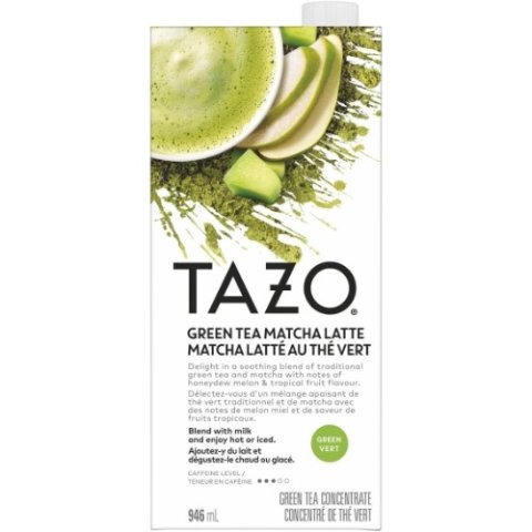 🔥PrimeDay狂欢价：夏季快手冰抹茶拿铁！TAZO Matcha/ Chai 抹茶/马萨拉茶拿铁 946 ML