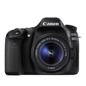 Canon EOS 80D+18-55mm 单反套机