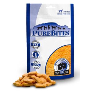 PureBites 狗狗芝士冻干250g 100%天然配方 高蛋白浓郁奶香