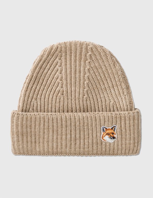 狐狸针织毛线帽