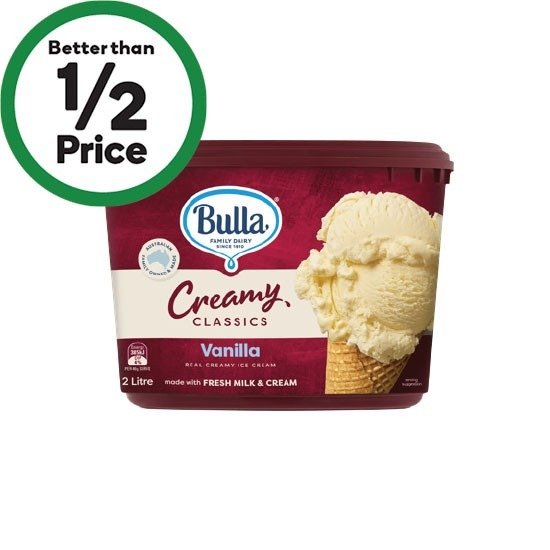 Bulla 冰淇淋 2 Litre