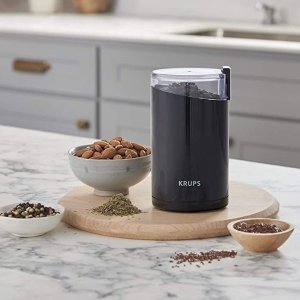 KRUPS 电动咖啡研磨机 打粉神器 辣椒粉核桃粉都能磨