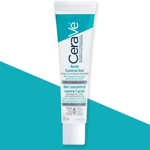 Acne Control Gel For Face Pimple Pores With Salicylic Acid 3