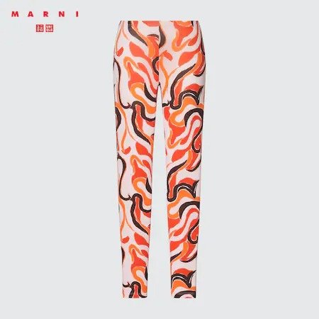 x MARNI 印花leggings