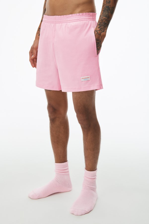 粉色短裤