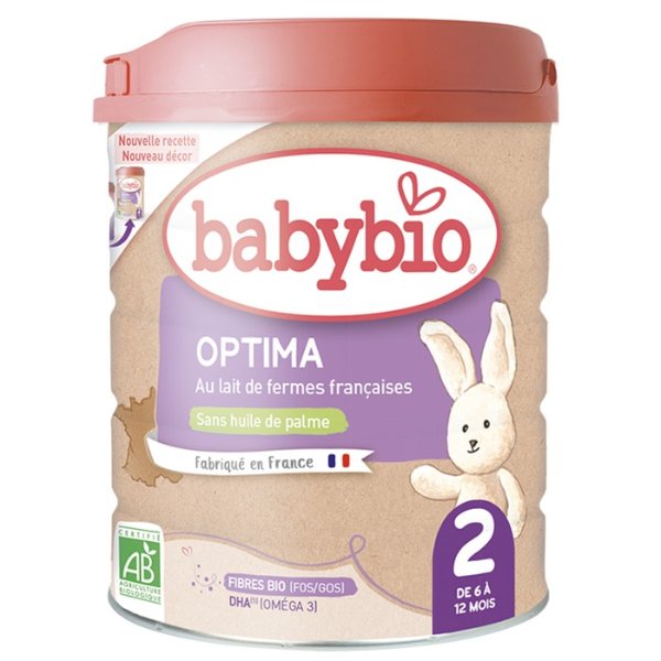 OPTIMA近母乳型有机2段奶粉800g