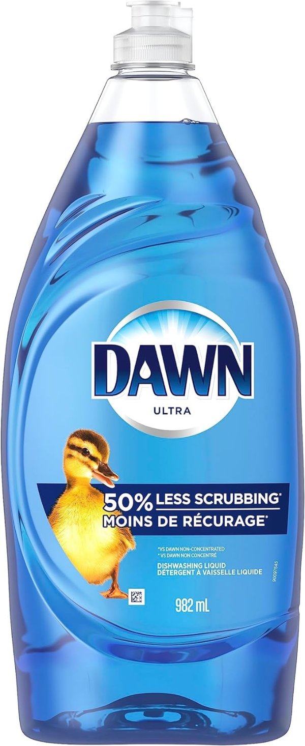 Dawn Ultra 洗碗液 挤压瓶 982 ml 大瓶