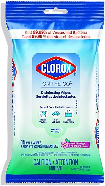 Clorox 消毒湿巾 15片