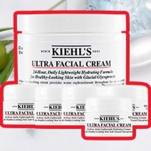 Kiehl's 高保湿霜超新折扣 购50ml获71ml，购125ml获160ml