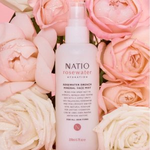 NATIO 澳洲平价宝藏护肤 | 玫瑰保湿喷雾$12 肌肤喝饱水