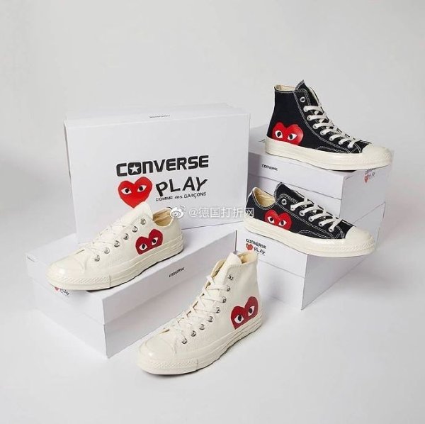 CDG Play X Converse 联名款