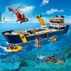 黑五价：LEGO 城市组海洋探索船 60266 乘上它去探究海洋的奥秘
