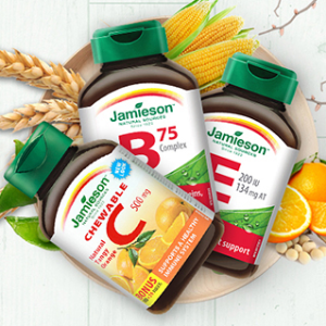 Jamieson、Webber Naturals 营养保健品促销特卖 享折上折