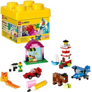 LEGO 经典创意小号积木桶10692  培养宝宝的创造力