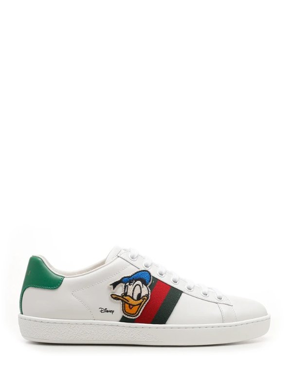 X Disney Donald唐老鸭小白鞋