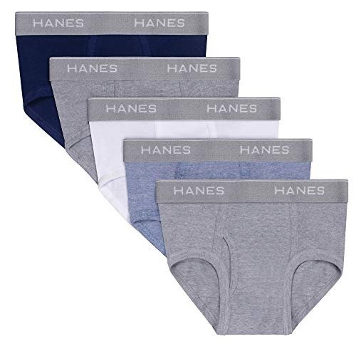 Hanes 男童纯棉内裤5条