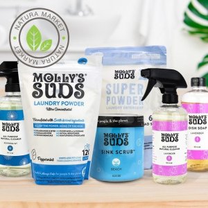 Molly's Suds 天然清洁产品热卖 烘干羊毛球3个$19