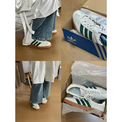 Adidas Gazelle 白绿