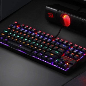 Redragon 红龙 K552 红轴RGB 机械键盘