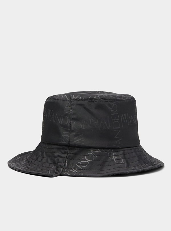 Black asymmetrical 渔夫帽