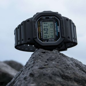 卡西欧 G-Shock DW5600E-1V 男士运动手表