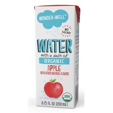 Wonder + Well 有机苹果味水 8*200ml