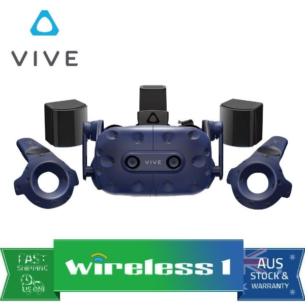Vive Pro Virtual Reality System - Blue