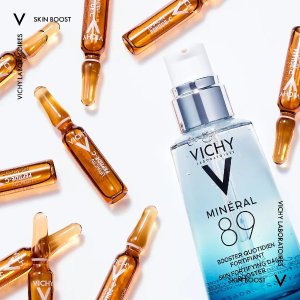 最后一天：Vichy 薇姿 89精华 干皮必备 高活性玻尿酸超保湿 去屑绿瓶洗护