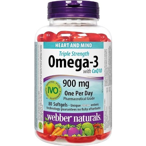 Webber Naturals Omega-3 含辅酶 Q10 
