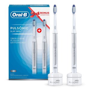 Oral-B Pulsonic Slim 1900 电动牙刷2支装 4.5折特价
