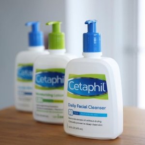 Cetaphil 护肤产品促销 收温和洁面、保湿面霜