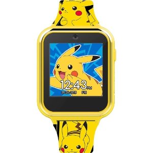 史低价：Pokémon 超萌皮卡丘 触屏互动式智能手表