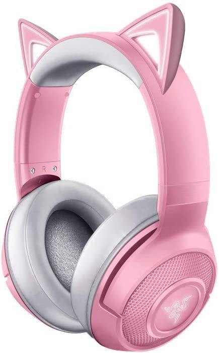 Kraken 粉红色猫耳耳机