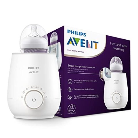 Amazon.com: PHILIPS 飛利浦 Avent 嬰兒奶瓶消毒器和烘乾機優質,去除 99.9% 的細菌,無化學物質,容量 6  瓶/奶嘴/配件,模組化節省空間設計,型號 SCF293 : 嬰兒