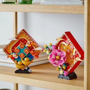 新品上市：LEGO官网 国风 福运成双 + 新春花城，浓浓年味在这里