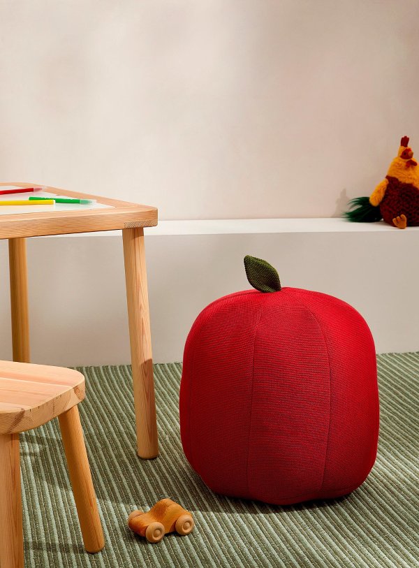 可爱苹果坐凳