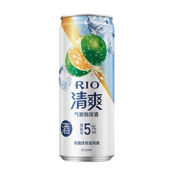 RIO 清爽青橘伏特加味气泡鸡尾酒 5%vol 330ml
