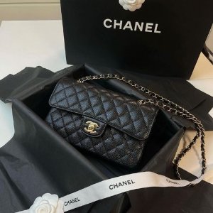 Chanel 中古绝美包包 这里居然能买到绝版牛皮方胖子？