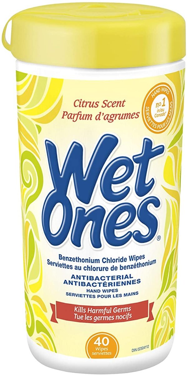 Wet Ones 消毒湿巾 40抽
