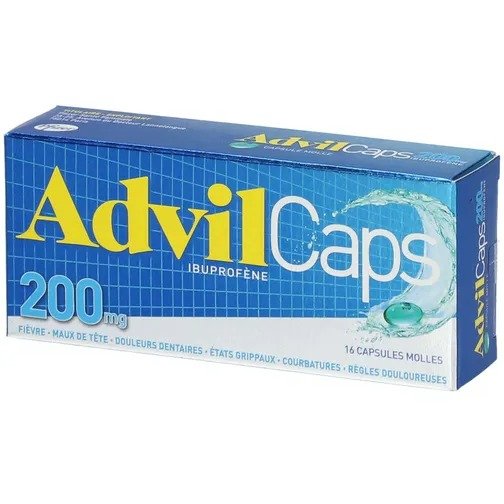 AdvilCaps 布洛芬200 mg 16 pc(s) 