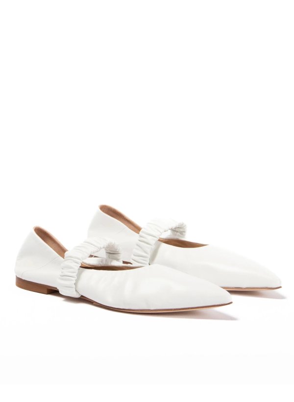 Chouchou 白色芭蕾鞋