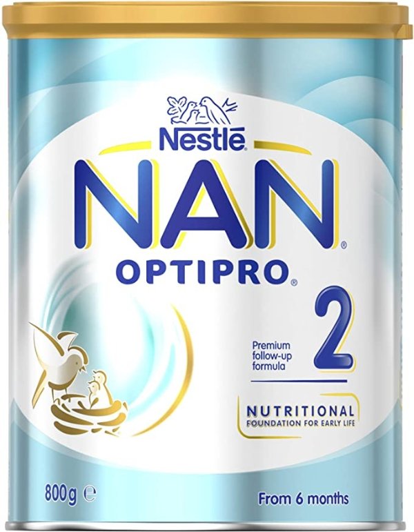 NESTLE NAN OPTIPRO 2, 6-12月, 800g