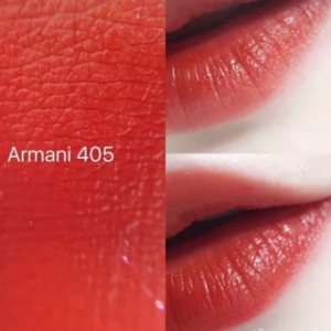 超后一天：Armani 阿玛尼 断货王色号特卖 红管唇釉405/细管唇膏201