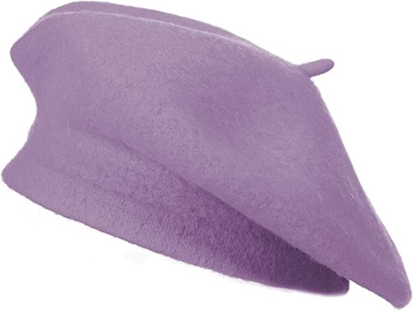 紫色贝雷帽