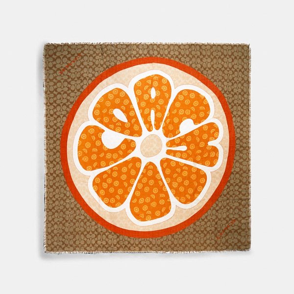 橙子方巾