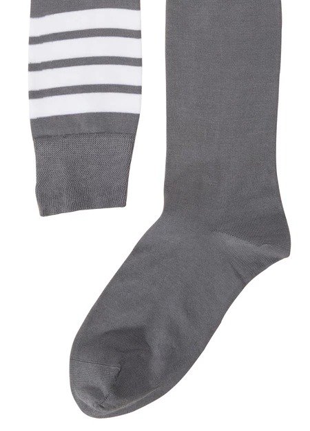 深灰色长筒袜