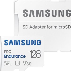 SAMSUNG PRO Endurance 存储卡128GB 适用于行车记录仪、摄像头都可用